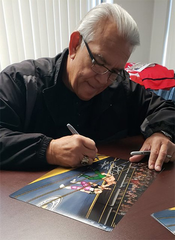 Ricky Steamboat Signing