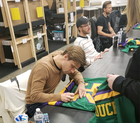 The Mighty Ducks Signing
