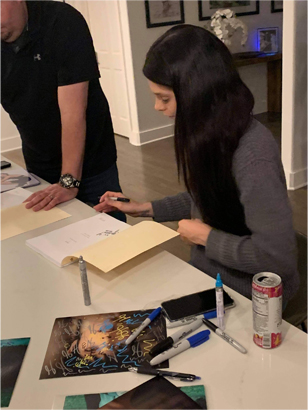 Ashley Greene Signing